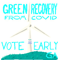 Green Recovery From Covid Covid19 Sticker - Green Recovery From Covid Covid19 Green Recovery Stickers