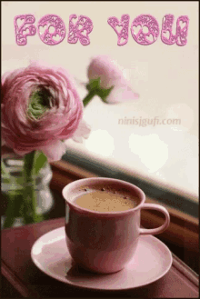 Coffee For You GIF - Coffee For You Rose GIFs