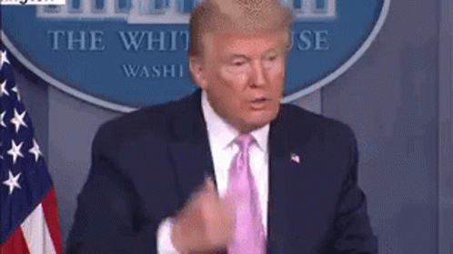 Trump Stupid GIF - Trump Stupid Nothings Works In Here - Discover & Share  GIFs