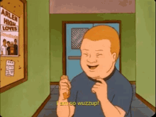 Bobby Hill King Of The Hill GIF - Bobby Hill King Of The Hill Wazzup GIFs