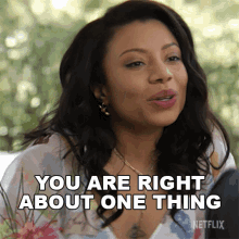 You Are Right About One Thing Sherry Conrad GIF - You Are Right About One Thing Sherry Conrad You GIFs
