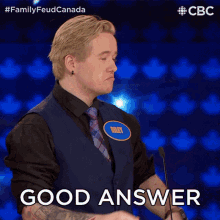 Good Answer Family Feud Canada GIF - Good Answer Family Feud Canada Well Done GIFs