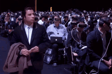 Meme Marc Zuckerberg Vr Samsung GIF - Pulp Fiction John Travolta Vincent Vega GIFs