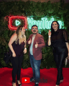 happy excited thumbs up peace and love youtube party