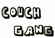 couch gang floating text transparent color changing couch gang floating text transparent color changing