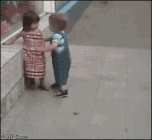 Kids Hug GIF - Kids Hug Attempt GIFs