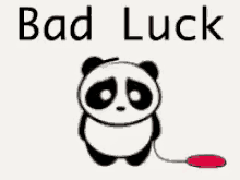 Bad Luck GIF - Panda Bad Luck GIFs