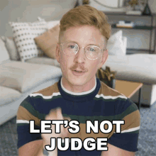 Lets Not Judge Tyler Oakley GIF - Lets Not Judge Tyler Oakley Dont Judge Me GIFs