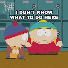 I Dont Know What To Do Here Stan Marsh GIF - I Dont Know What To Do Here Stan Marsh Eric Cartman GIFs