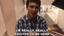 Im Really Really Excited To Be Here Corey Vidal GIF - Im Really Really Excited To Be Here Corey Vidal Excited To Be Here GIFs