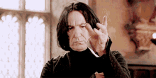 Snape Sleeves GIF - Snape Sleeves Harry Potter GIFs