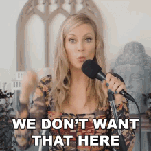 We Dont Want That Here Nicole Arbour GIF - We Dont Want That Here Nicole Arbour We Dont Need That Here GIFs