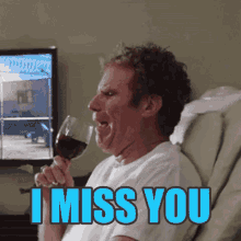 Miss You GIF - Miss You Will Ferrell GIFs