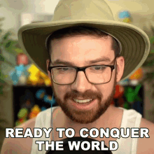 Ready To Conquer The World Michael Groth GIF - Ready To Conquer The World Michael Groth Mandjtv GIFs