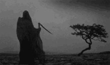 Grim Reaper GIF - Horror Scary Frightened GIFs