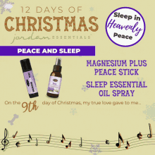 sleep essential oil spray mag stick je community 12days of christmas jordan essentials