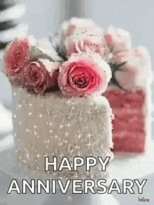 25th happy anniversary anniversary cake