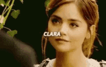 Doctor Who Jenna Coleman GIF - Doctor Who Jenna Coleman Clara GIFs