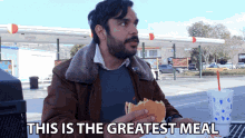 This Is The Greatest Meal Derrick Acosta GIF - This Is The Greatest Meal Derrick Acosta Mega64 GIFs