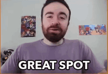 Great Spot Awesome Place GIF - Great Spot Awesome Place Happy GIFs