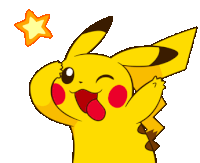 Pikachu Pokemon Sticker - Pikachu Pokemon Wink Stickers