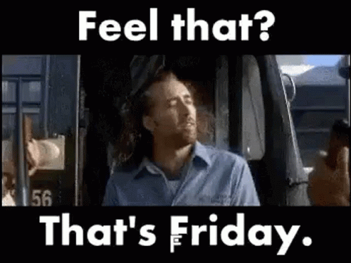 Nicolas Cage Friday GIF - Nicolas Cage Friday Feel That - Descubre &amp;  Comparte GIFs