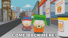 Come Back Here Kyle Broflovski GIF - Come Back Here Kyle Broflovski Stan Marsh GIFs