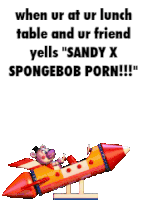 Sandy X Spongebob Porn Lunch Table Sticker - Sandy X Spongebob Porn Sandy Spongebob Stickers