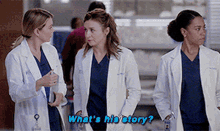 Greys Anatomy Maggie Pierce GIF - Greys Anatomy Maggie Pierce Whats His Story GIFs