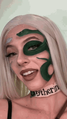 Face Painting Piperartistry GIF - Face Painting Piperartistry How Do I Look GIFs