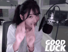 Luck Good Luck GIF - Luck Good Luck Jinny Good Luck GIFs