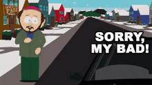 Sorry My Bad Gerald Broflovski GIF - Sorry My Bad Gerald Broflovski South Park GIFs