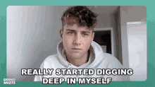 Really Started Digging Deep In Myself Harry Jowsey GIF - Really Started Digging Deep In Myself Harry Jowsey Popbuzz GIFs