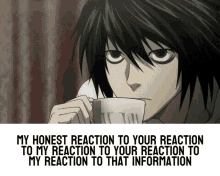 honest reaction reaction my honest reaction reaction to that information my honest reaction to your reaction