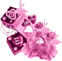 love sparkles gifts gift pink roses