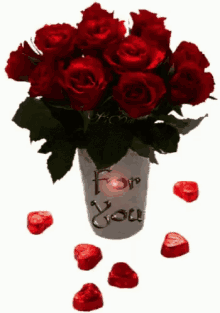 For You Flowers GIF - For You Flowers Roses GIFs
