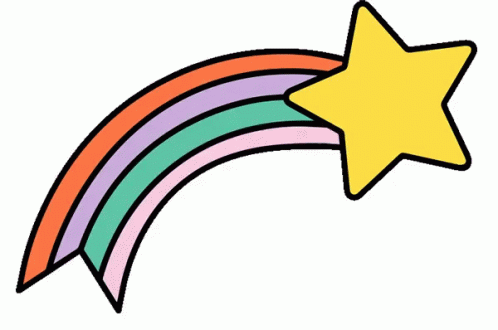 Shooting Star Pride GIF - Shooting Star Pride Rainbow GIFs