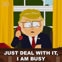 just deal with it im busy south park pandemic special s24e1 s24e2