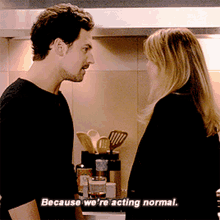 greys anatomy meredith grey because were acting normal acting normal ellen pompeo greys anatomy meredith grey because were acting normal acting normal ellen pompeo