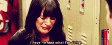 Glee Rachel Berry GIF - Glee Rachel Berry I Have No Idea What Im Doing GIFs