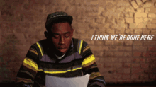 Done GIF - Tyler The Creator Were Done Here Quit GIFs