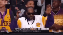 Snoopdogg Nba GIF - Snoopdogg Nba Lakers GIFs