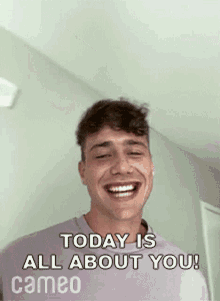 today is all about you harry jowsey cameo your day this is your moment today is all about you harry jowsey cameo your day this is your moment