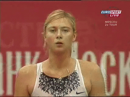 шарапова теннис спорт глаза GIF - Maria Sharapova Im Watching You Eyes On You GIFs