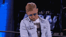 Orange Cassidy Look Down GIF - Orange Cassidy Look Down Looking Down GIFs