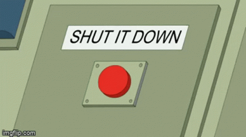 Shut Down Press Button GIF - Shut Down Press Button Shut It Down GIFs