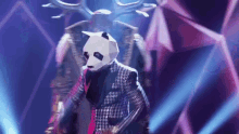 Masked Singer Panda GIF - Masked Singer Panda Nick Cannon GIFs