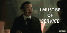 I Must Be Of Service Chris Conner GIF - I Must Be Of Service Chris Conner Poe GIFs