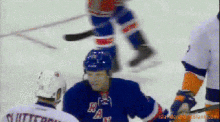 New York Islanders Cal Clutterbuck GIF - New York Islanders Cal Clutterbuck Shut Up GIFs