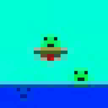 Frog Pixel Frog GIF - Frog Pixel Frog Part2 GIFs
